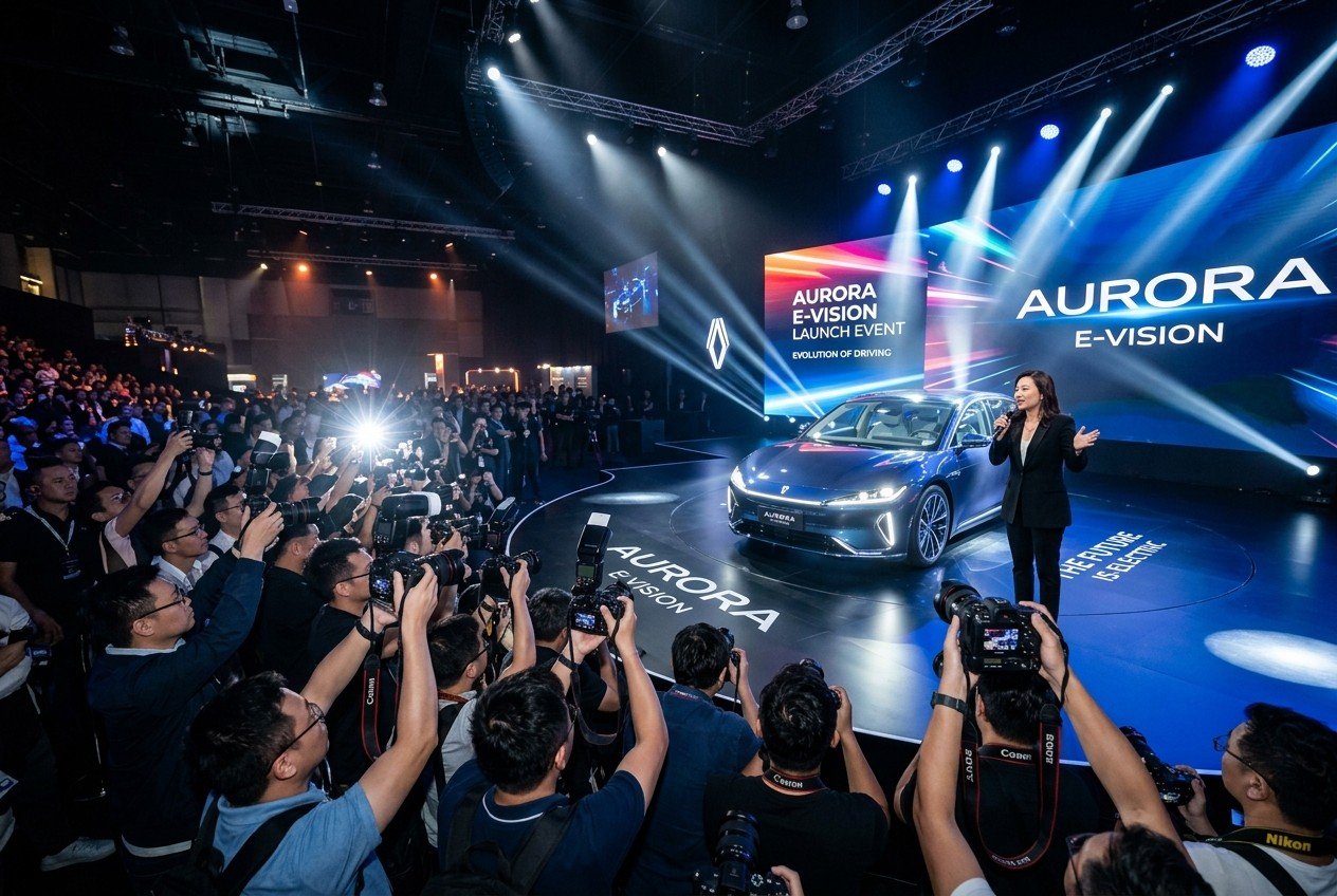 Next-Gen EV Flagship Launch & Media Experience
